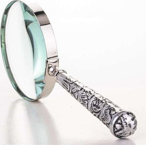 Art-Pol Lupa Szkło powiększające rączka metalowa 4