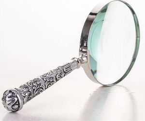 Art-Pol Lupa Szkło powiększające rączka metalowa 6