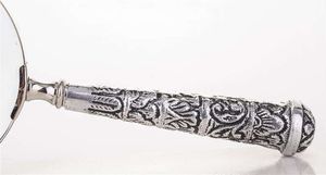 Art-Pol Lupa Szkło powiększające rączka metalowa 10