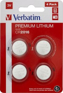 Verbatim Bateria Blister CR2016 4 szt. 1