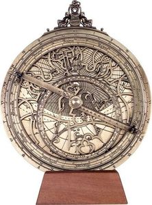 Giftdeco Wielkie mosiężne astrolabium Rojas - reprodukcja 1