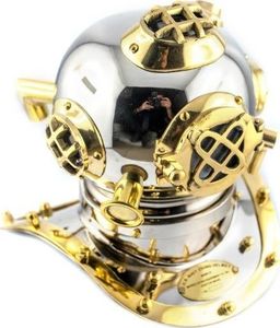 Giftdeco Mosiężny hełm nurka DIVER 2