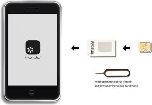 honju Adapter kart SIM, microSIM, nanoSIM (HSA01) 3