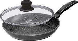 Patelnia Stoneline Stoneline Pan 7359 Frying, Diameter 26 cm, Suitable for induction hob, Lid included, Fixed handle, Anthracite 1