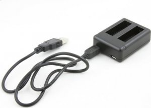 Xrec Ładowarka Usb Na Dwa Akumulatory Do Ahdbt-401 / Gopro Hero 4 Black Silver 4
