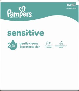 Pampers Chusteczki nawilżane Sensitive 30x80szt. 6