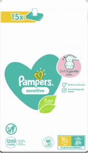 Pampers Chusteczki nawilżane Sensitive 15x80szt. 3