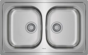 Zlewozmywak Teka Universe 80 T-XM 2B Stal szlachetna mikrotekstura (115040011) 1