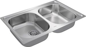 Zlewozmywak Teka Universe 80 T-XM 2B Stal szlachetna mikrotekstura (115040011) 5