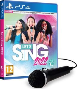 Let's Sing 2022 PS4 + 1 mikrofon 1