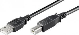 Kabel USB Goobay USB-A - USB-B 1.8 m Czarny (68900) 1