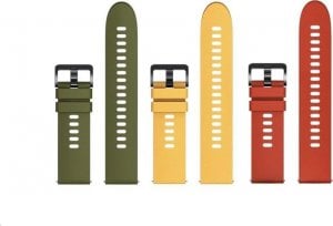 Xiaomi Xiaomi Mi Watch Strap (3-Pack), Thermoplastic Polyurethane, Olive/Yellow/Orange 1