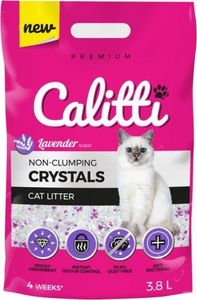 Żwirek dla kota Calitti Crystals Lavender Lawenda 30.4 l 1