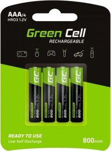 Green Cell Akumulator AAA / R03 800mAh 4 szt. 1