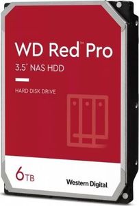 Dysk WD Western Digital HDD Red Pro 6TB 3,5'' 256MB SATAIII/7200rpm 1