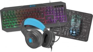 Klawiatura Natec NATEC Zestaw dla graczy 4 w 1 Fury Thunderstreak 3.0 klawiatura + mysz + słuchawki + podkładka 1