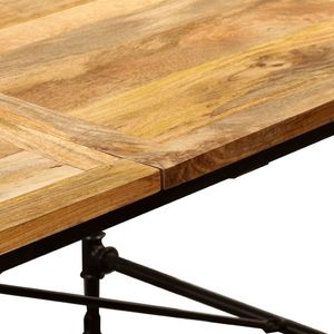 vidaXL vidaXL Stół jadalniany, lite drewno mango, 180 cm 9