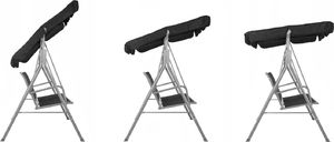 Funfit Huśtawka ogrodowa "Komfort" dla 3 osób (2856) 5