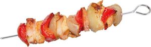 BBQ Szpikulec, szpikulce stalowe do szaszłyków, zestaw do grilla, 4 sztuki, 24 cm 4