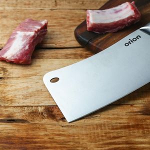 Orion Tasak kuchenny stalowy do mięsa kości warzyw duży uniwersalny 18 cm 3