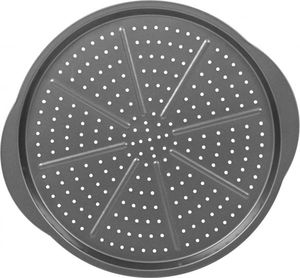 Ambition Zestaw do Pizzy Blacha na Pizzę 35,5 cm Perforowana + Nóż 2