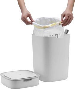 Kosz na śmieci EKO bezdotykowy biały (EKO) 4
