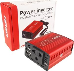 Przetwornica AMiO Przetwornica napięcia 12V/230V 150W/300W 2xUSB AMiO PI01 2