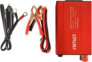 Przetwornica AMiO Przetwornica napięcia 12V/230V 300W/600W 2xUSB AMiO PI03 3
