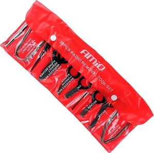 Quixx Zestaw ściągaczy do demontażu radia i nawigacji (20 elementów, wykonane ze stali nierdzewnej) 2