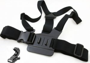 Xrec Zestaw 2w1 Szelki + Opaska Na GŁowĘ Do Gopro Hero 4 3+ 3 2 1 5
