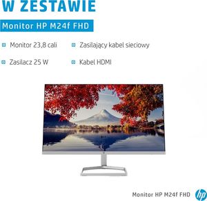Komputer HP Monitor HP M24f FullHD IPS 75Hz HDMI VGA 2D9K0AA 9