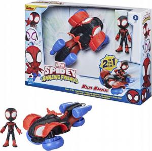 Figurka Hasbro Spidey and his Amazing Friends - Pojazd 2w1 Techno Racer (F1463/F1945) 1