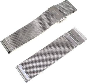 Tekla Bransoleta stalowa do zegarka 24 mm Tekla BG1.24 Silver 3