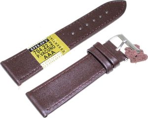 Diloy Skórzany pasek do zegarka 22 mm Diloy 704.22.2 1