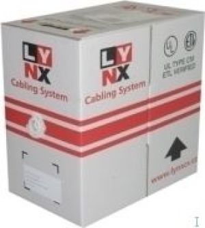 Lynx CS Kabel instalacyjny Cat5E, linka, PVC, 305m (LX-STR-UTP5E-GR) 2