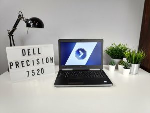 Laptop Dell Dell Precision 7520 i7-7820HQ 16GB 500GB Quadro M1200 W10 Pro 2
