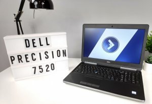 Laptop Dell Dell Precision 7520 i7-7820HQ 16GB 500GB Quadro M1200 W10 Pro 3