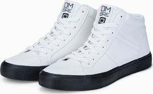 Ombre Buty męskie sneakersy T379 - białe 46 4