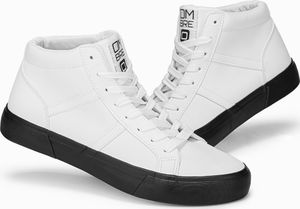 Ombre Buty męskie sneakersy T379 - białe 46 5