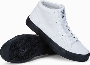 Ombre Buty męskie sneakersy T379 - białe 46 6