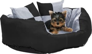 vidaXL Dwustronna poduszka dla psa, z możliwością prania, 65x50x20 cm 1