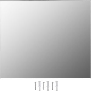 Lustro vidaXL 70x50cm srebrny (3078643) 8