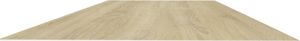 vidaXL Półki ścienne, 2 szt., dębowo-białe, 60x23,5x3,8 cm, MDF 6