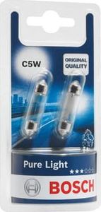 Bosch ŻARÓWKA C5W PURE LIGHT 12V 5W 2SZT 1987301004 1