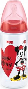 NUK Butelka First Choice ze wskaźnikiem temperatury Minnie czerwona 6-18 m 300 ml Nuk 1