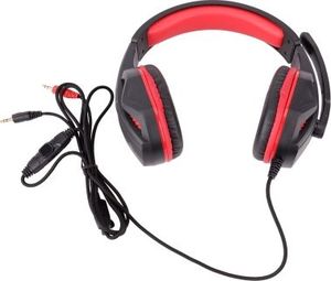 Słuchawki MaxLife  Czerwone (MXGH-100) 2