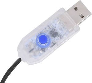 Lampki choinkowe vidaXL 250 LED białe ciepłe 7