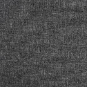 vidaXL Obrotowe krzesła stołowe, 4 szt., ciemnoszare, obite tkaniną 8