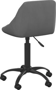 Krzesło biurowe vidaXL Ciemnoszare 4