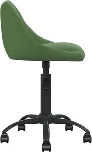 Krzesło biurowe vidaXL Ciemnozielone 3